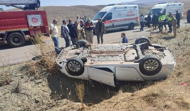 Van'da trafik kazası: 1 yaralı