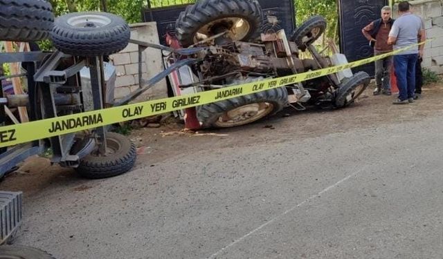 Van'da traktör devrildi: 3 yaralı