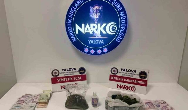 Yalova'da uyuşturucu operasyonu: 3 tutuklama