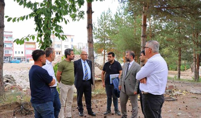 Yeni Ağız ve Diş Sağlığı Merkezi için alan incelemesi yapıldı