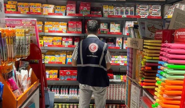 Yozgat'ta kırtasiye denetimlerinde olumsuzluğa rastlanmadı