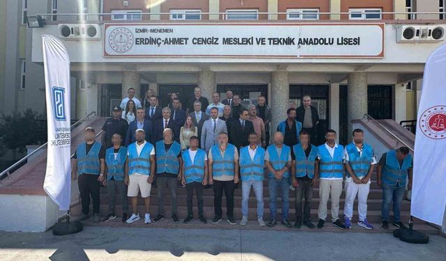 Yükümlülerden okullara destek