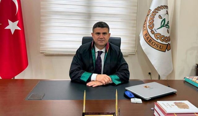 Baro Başkanı Peçe'den Adli Yıl Mesajı