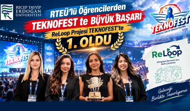 RTEÜ’lü Öğrencilerden TEKNOFEST’te Büyük Başarı
