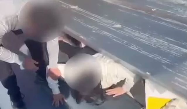 20 suç kaydı vardı...Çatıda böyle yakalandı