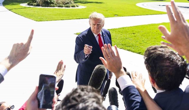 ABD Başkanı Trump: 'Cumhurbaşkanı Erdoğan'a büyük saygı duyuyorum'