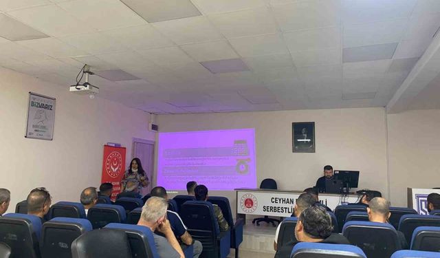Adana'da yükümlülere yönelik 'Kendini Bilmek' eğitimi düzenlendi