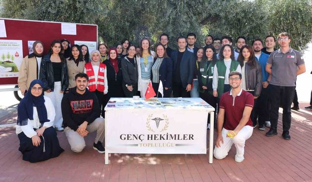 ADÜ'de gençler sağlık farkındalığı için buluştu