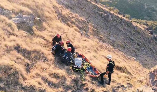 Aksaray'da Hasan Dağı'ndaki UMKE tatbikatı gerçeğini aratmadı