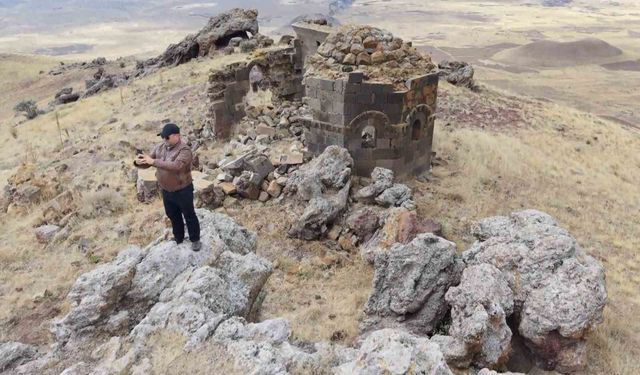 Aksaray'ın saklı mirası Ana Sultan Tepesi'nde 725 yıllık kilise