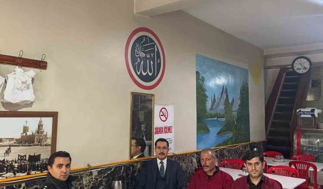 Akyaka Kaymakamı Demirtaş'tan esnafa ziyaret