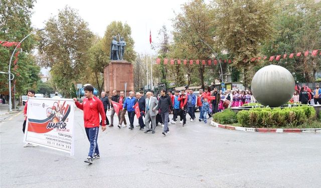 Amatör Spor Haftası Malatya'da yürüyüşle başladı