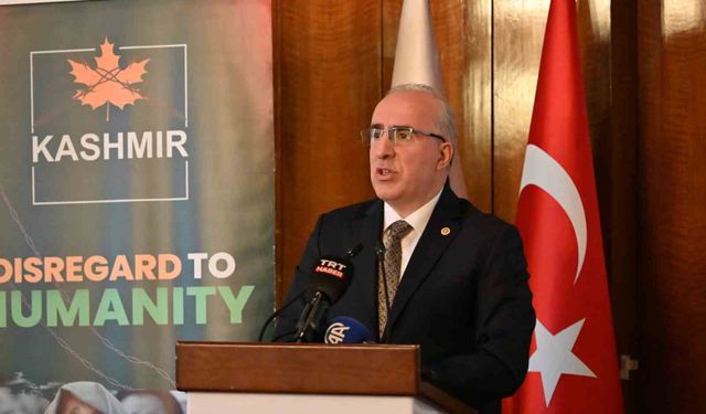 Ankara'da Keşmir Kara Günü anıldı