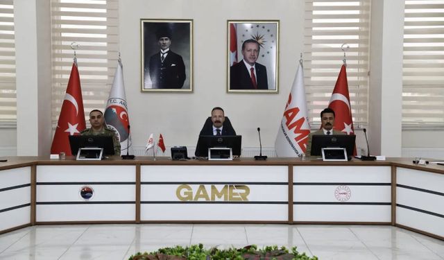 Ardahan'da genişletilmiş İl güvenlik ve asayiş toplantısı yapıldı