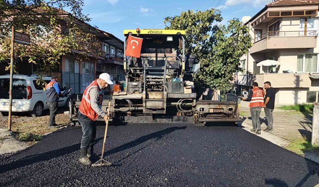 Asfalt çalışmaları 24 saat sistemine döndü