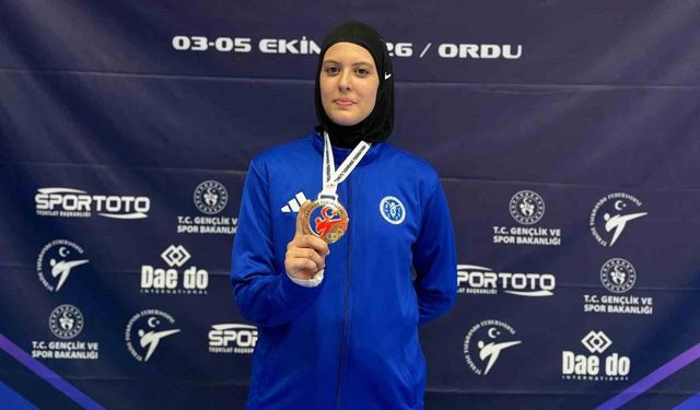 Aydın Büyükşehir Belediyespor sporcusu Köseoğlu, Türkiye şampiyonu oldu