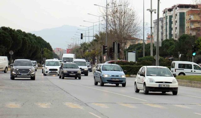 Aydın'da araç sayısı 697 bin oldu
