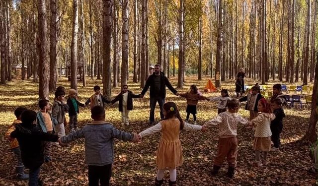 Aydıntepe'de minikler için doğada öğrenme etkinliği düzenlendi