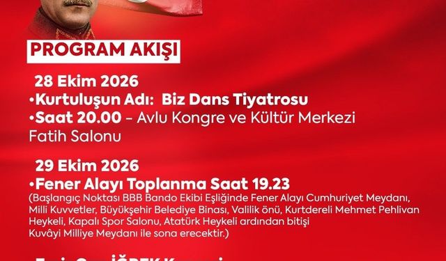Balıkesir Büyükşehir'den 29 Ekim Cumhuriyet Bayramı'na coşkulu kutlama