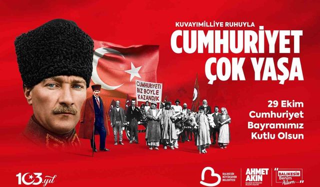 Başkan Ahmet Akın; 'Cumhuriyet bilhassa kimsesizlerin kimsesidir'