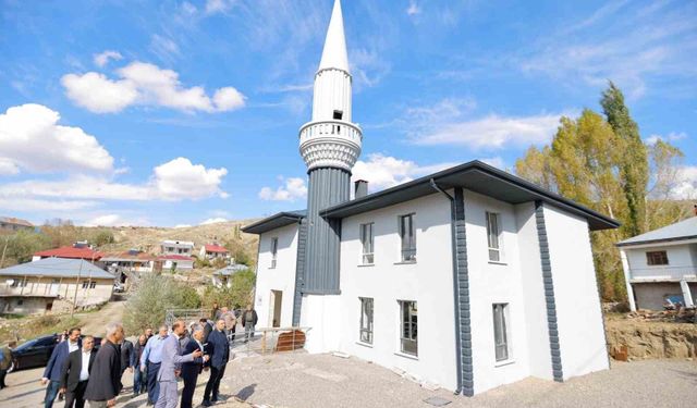 Başkan Büyükkılıç: 'Yedioluk camii yeniden ibadete kazandırıldı'