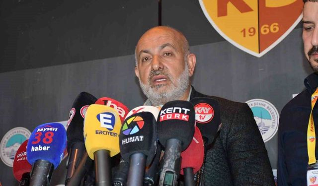 Başkan Çamlı: 'Kayserispor, bu şehri en üst düzeyde temsil etmeye devam edecektir'
