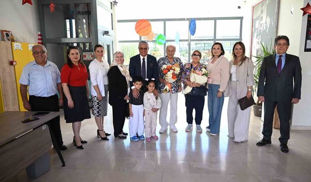 Başkan Topaloğlu hayırsever Akman çiftini ağırladı