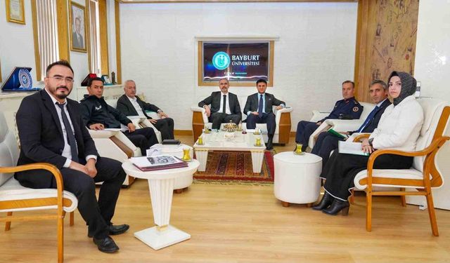 Bayburt'ta KPSS Ortaöğretim Sınavı için koordinasyon toplantısı yapıldı