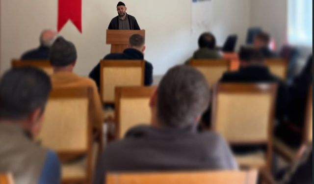 Bayburt'ta yükümlülülere sorumluluk ve yardımlaşma semineri