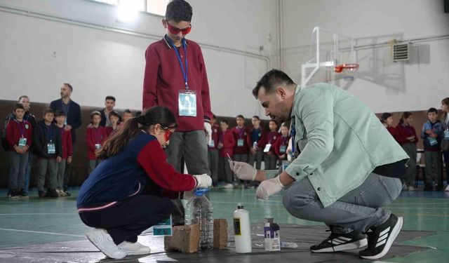 Bayburt'un köy okullarında teknoloji yolculuğu sürüyor