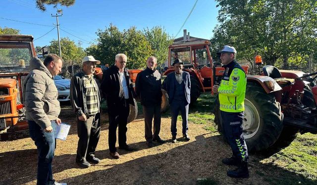 Bilecik'te traktör sürücülerine hayati uyarı