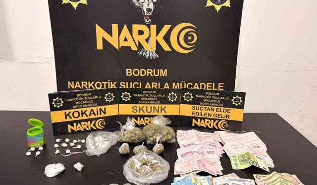 Bodrum'da uyuşturucu operasyonu: 2 şüpheli tutuklandı