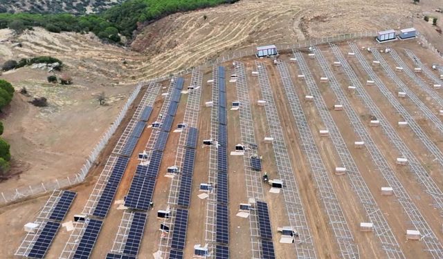 Bozdoğan'da GES projesi yüzde 75 seviyesine ulaştı