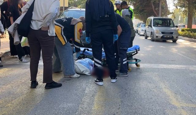Burdur'da motosikletler çarpıştı: 2 yaralı