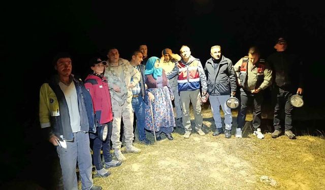 Bursa'da 3 gündür kayıp olan yaşlı kadın dron ile bulundu
