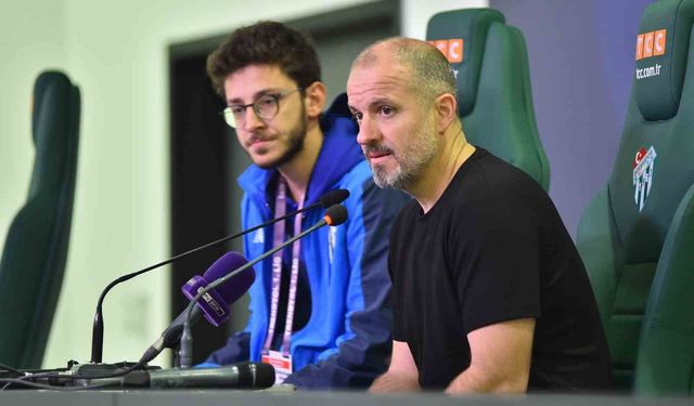 Bursaspor Pendikspor maçının ardından