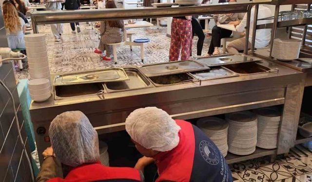 Çanakkale'de öğrenci yurtları yemekhanelerine eş zamanlı denetim