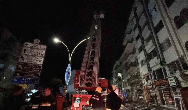 'Çatı yangını' ihbarı ekipleri harekete geçirdi