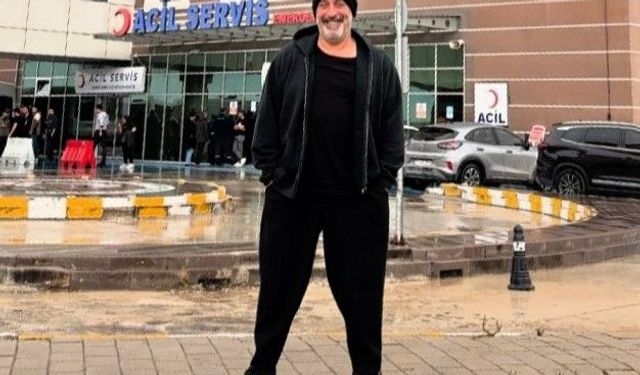 Cem Yılmaz kalp krizinin ardından tedavi gördüğü hastaneye geldi