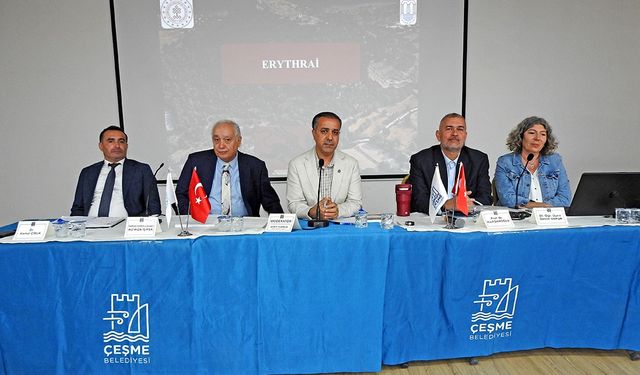 Çeşme'nin binlerce yıllık mirası Kültür Yolu Festivali'nde konuşuldu