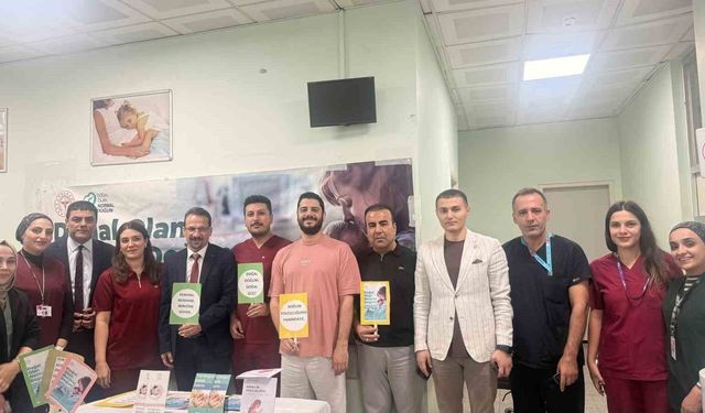 Cizre'de Normal Doğum Haftası etkinliğinde anne adayları bilinçlendirildi
