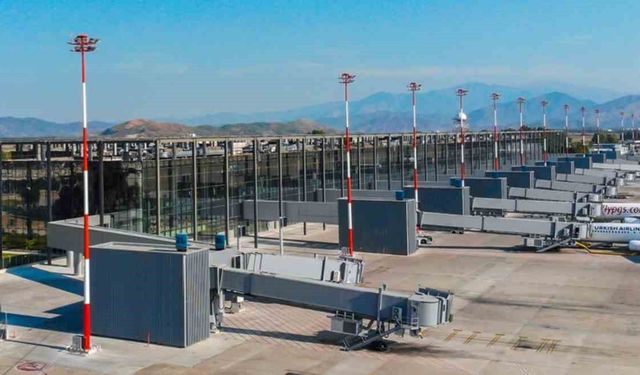 Dalaman havalimanında 9 ayda 4 milyon 571 bin yolcuya hizmet verildi