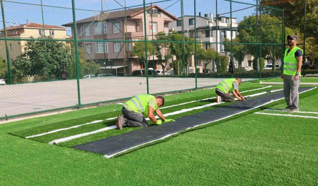 Darıca'da 14 mahalleye park ve spor alanı yatırımı