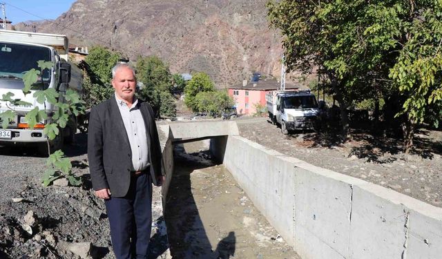 Dere ıslah edildi, vatandaş rahat bir nefes aldı: Sel ve taşkın kabusu bitiyor