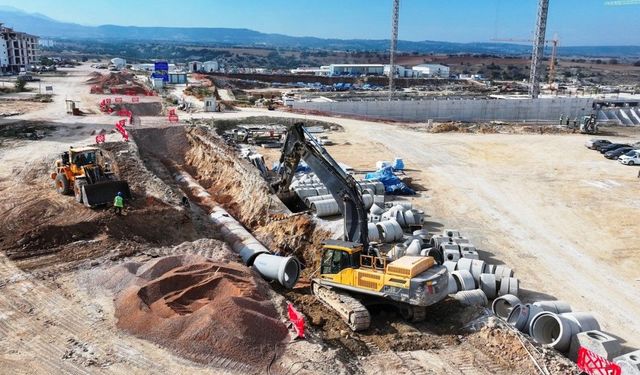 DESKİ'den Denizli Şehir Hastanesi bölgesine 250 milyonluk altyapı yatırımı