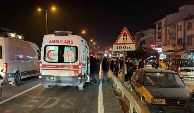Düzce'de motosiklet ile otomobil çarpıştı: 1 yaralı