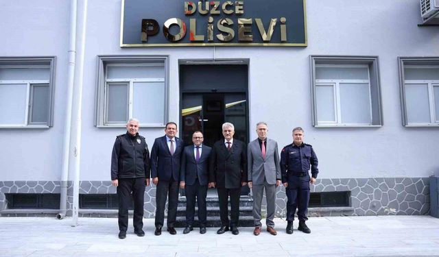 Düzce'nin üst düzey isimleri bir araya geldi