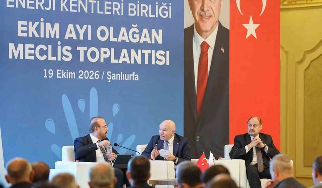 Enerji Kentleri Birliği Ekim Ayı Olağan Meclis Toplantısı Şanlıurfa'da düzenlendi