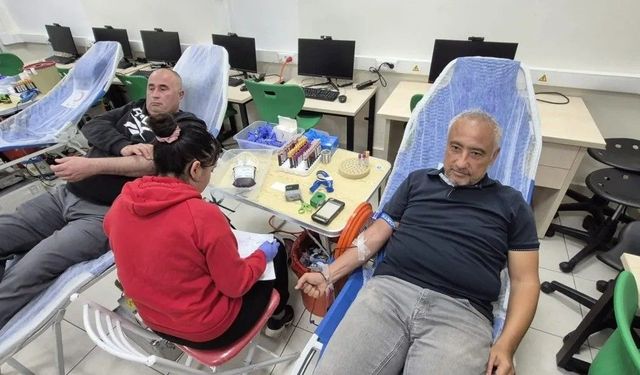 Gerze'de hayat kurtaran kan bağışı kampanyası