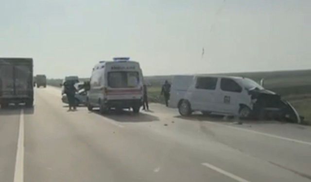 Gönen-Bandırma yolunda trafik kazasında 3 kişi yaralandı